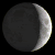 Waxing Crescent, 5 days, 5 hours, 36 minutes in cycle