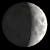 Waxing Crescent, 5 days, 11 hours, 5 minutes in cycle
