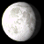 Waning Gibbous, 17 days, 23 hours, 36 minutes in cycle