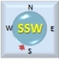 Wind from SSW Wind from SSW